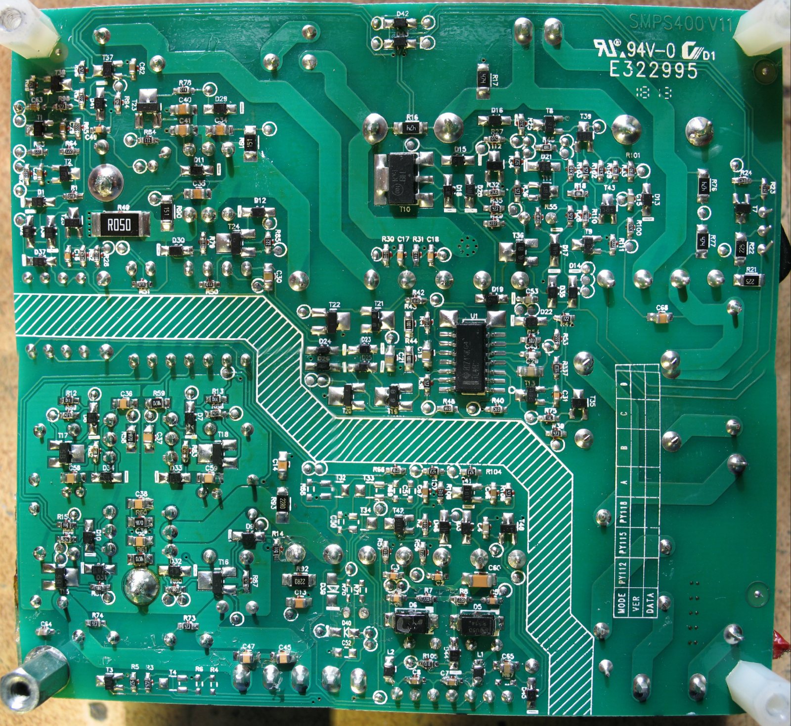 Electro-voice ELX112P, ELX115p, ELX118P, ZXA1-SUB powered sub - power board
